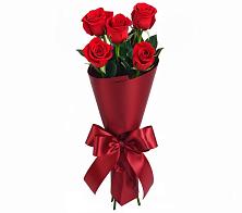Букет 5 Красных роз Эдлесс Лав в Ханты-Мансийске