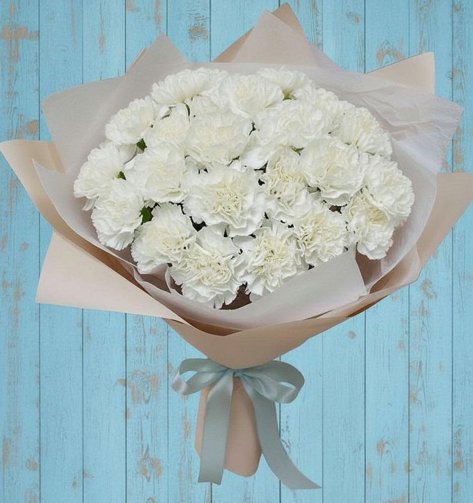 Букет цветов из: Гвоздики в Ханты-Мансийске