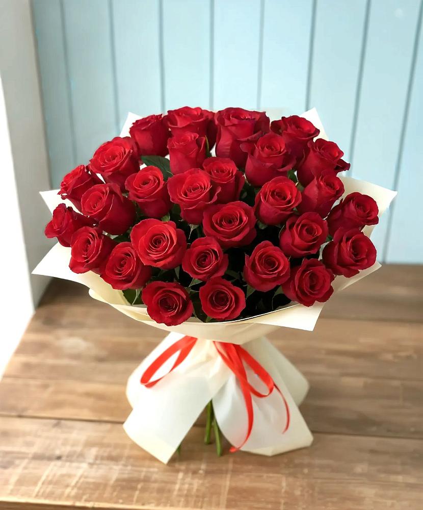 Букет 29 Красных роз в Ханты-Мансийске
