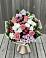 Букет цветов из: Альстромерии, Гвоздики, Розы и Хризантемы в Ханты-Мансийске