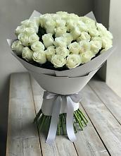 Букет 35 Белых роз в Ханты-Мансийске