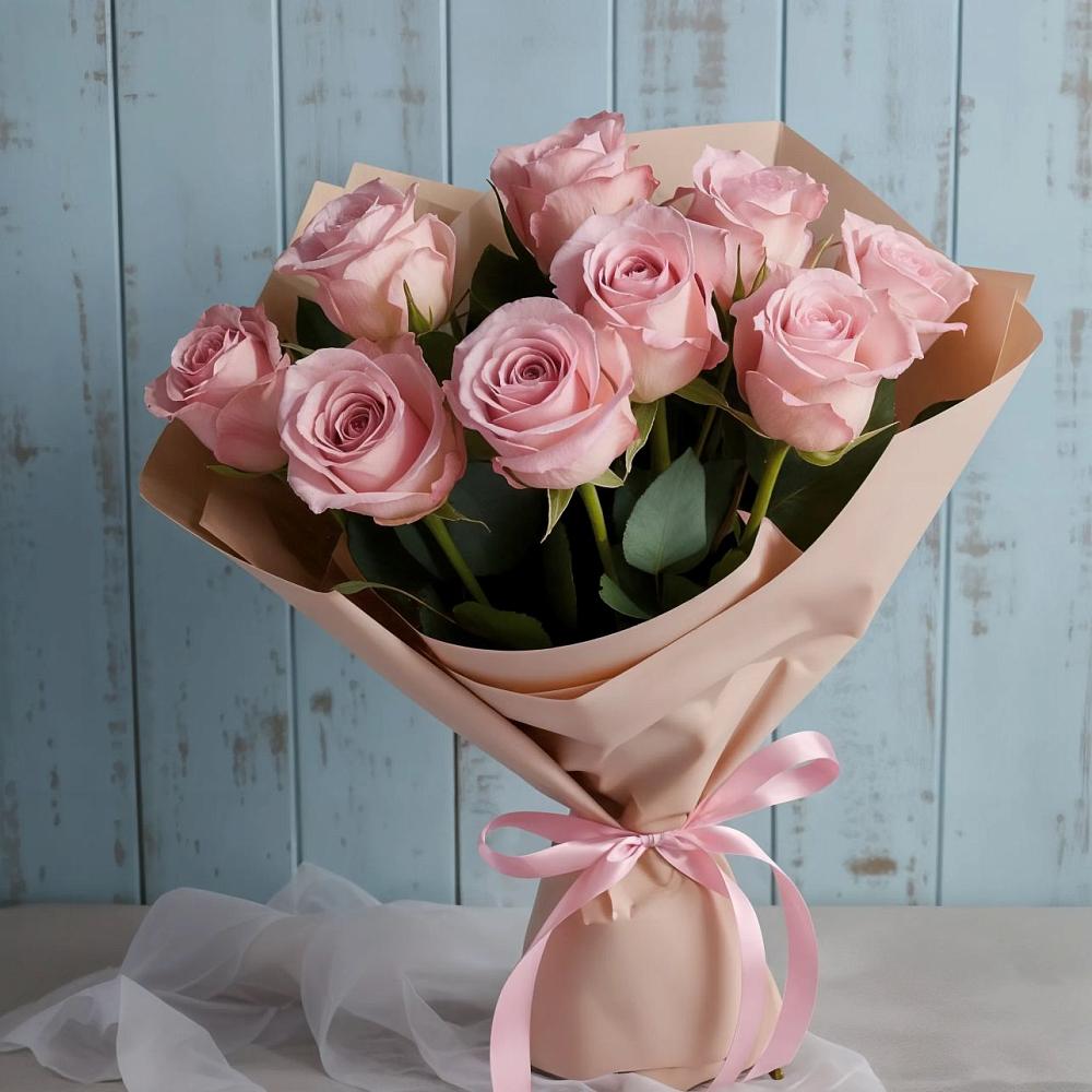 Букет цветов из: Розы в Ханты-Мансийске