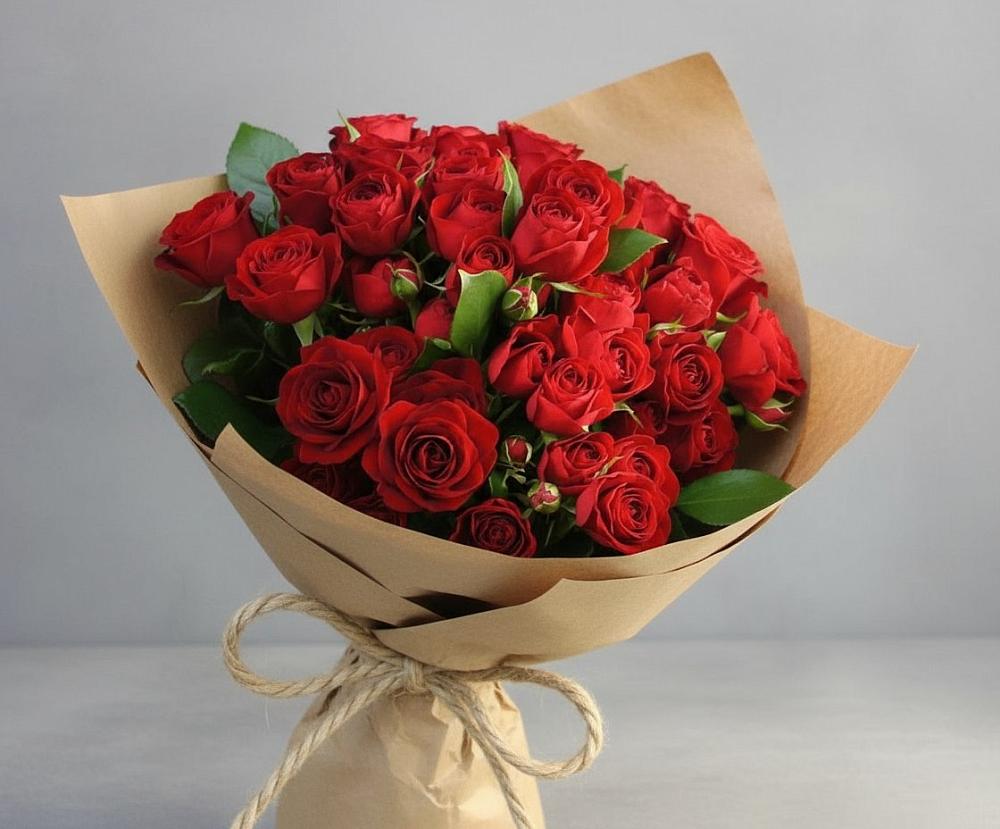 Букет Любовный роман в Ханты-Мансийске