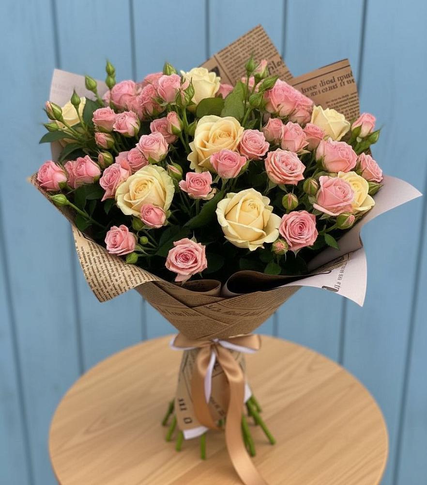 Букет цветов из: Розы в Ханты-Мансийске
