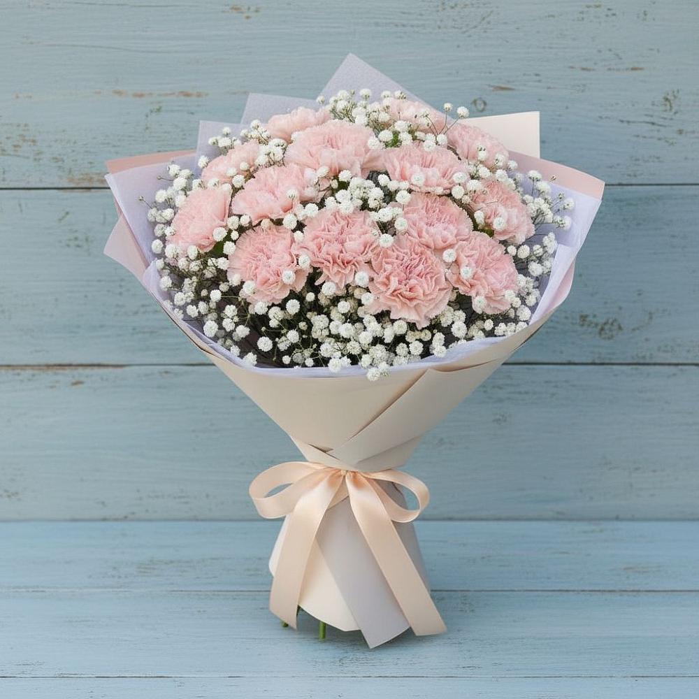 Букет цветов из: Гвоздики в Ханты-Мансийске