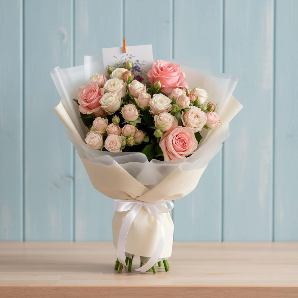 Букет цветов из: Розы в Ханты-Мансийске