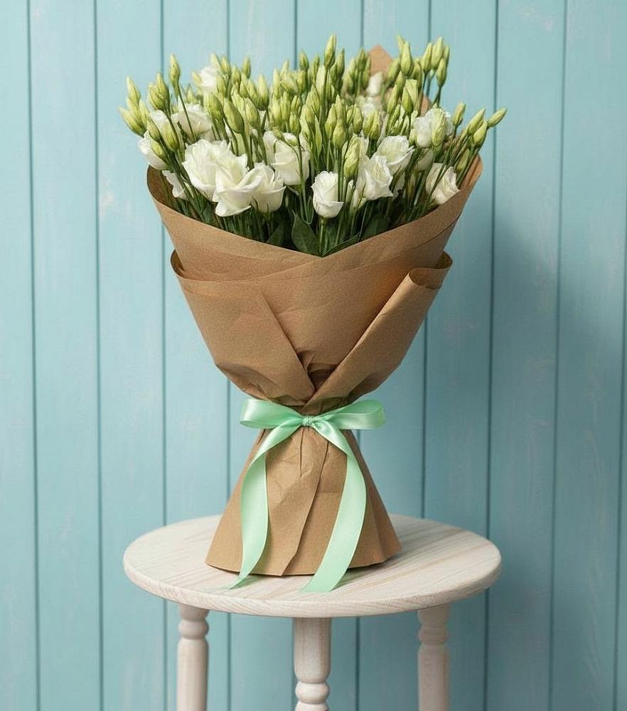 Букет цветов из: Лизиантусы в Ханты-Мансийске