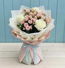 Букет цветов из:  Розы в Ханты-Мансийске