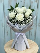 Букет цветов из:  Розы в Ханты-Мансийске
