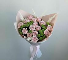 Букет цветов из:  Розы и Хризантемы в Ханты-Мансийске