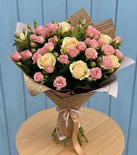 Букет цветов из:  Розы в Ханты-Мансийске