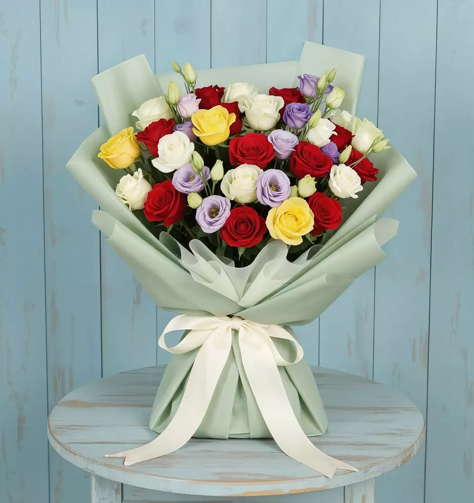 Букет цветов из: Розы в Ханты-Мансийске