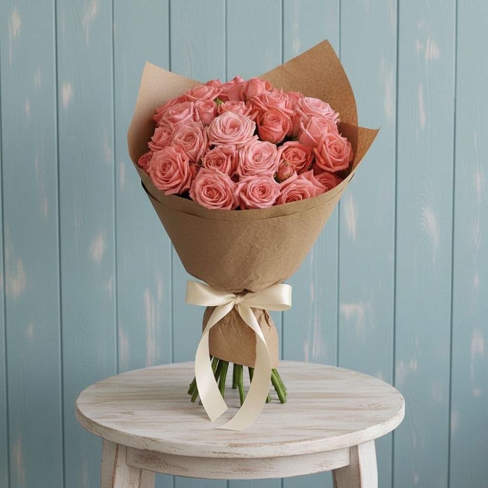 Букет цветов из: Розы в Ханты-Мансийске