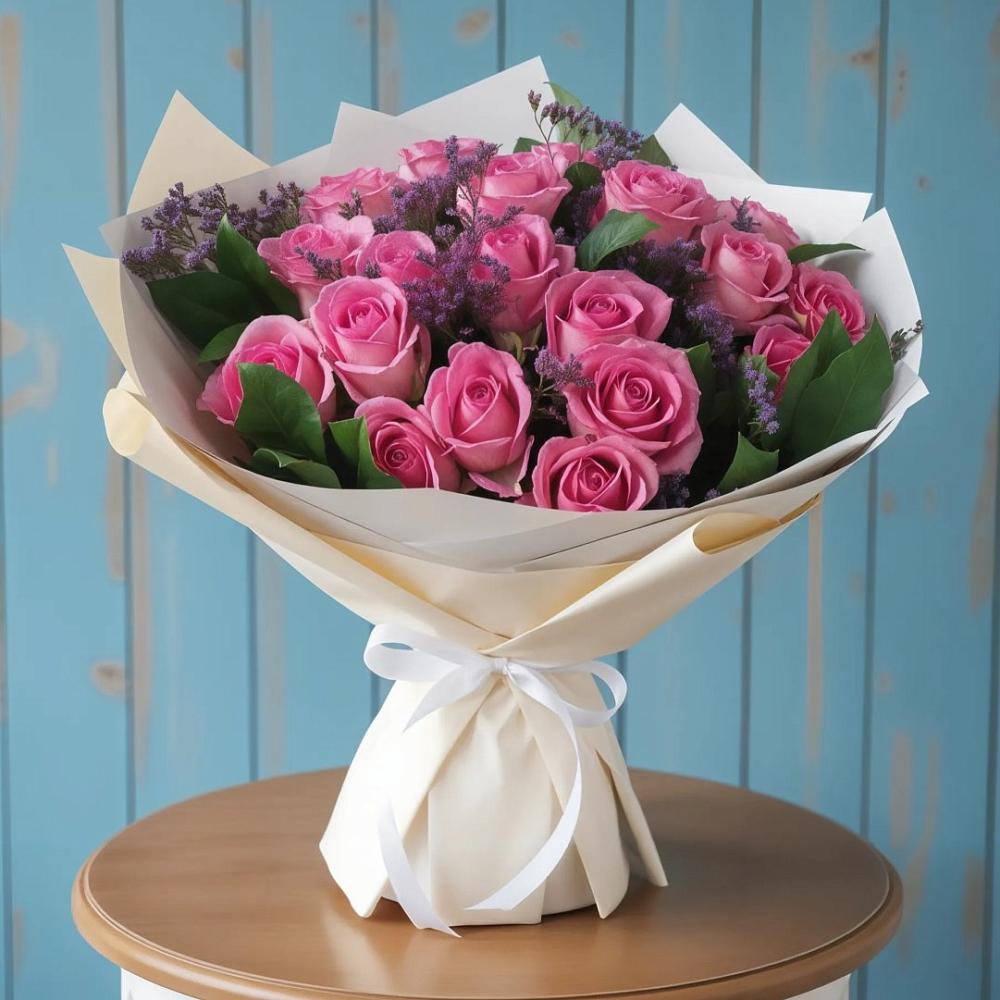 Букет цветов из: Розы в Ханты-Мансийске