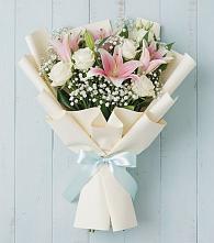 Букет цветов из:  Лилии в Ханты-Мансийске