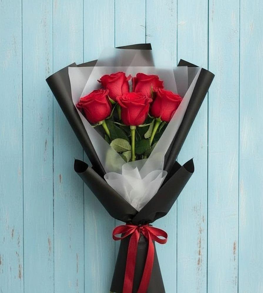 Букет цветов из: Розы в Ханты-Мансийске