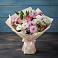 Букет цветов из: Хризантемы, Альстромерии и Розы в Ханты-Мансийске